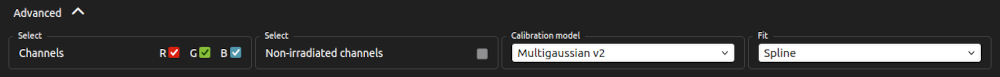 Calibration series: advanced input