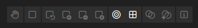 Image analysis: display buttons