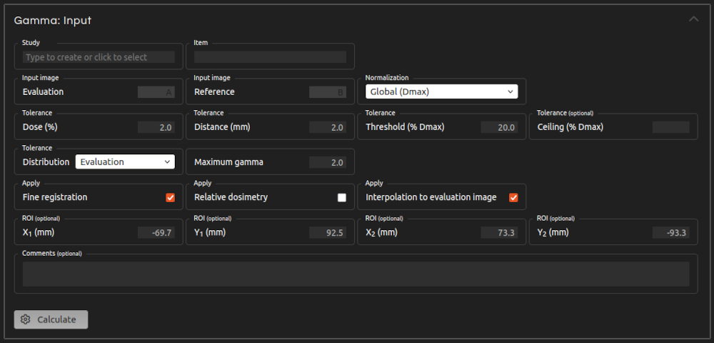 Gamma: input